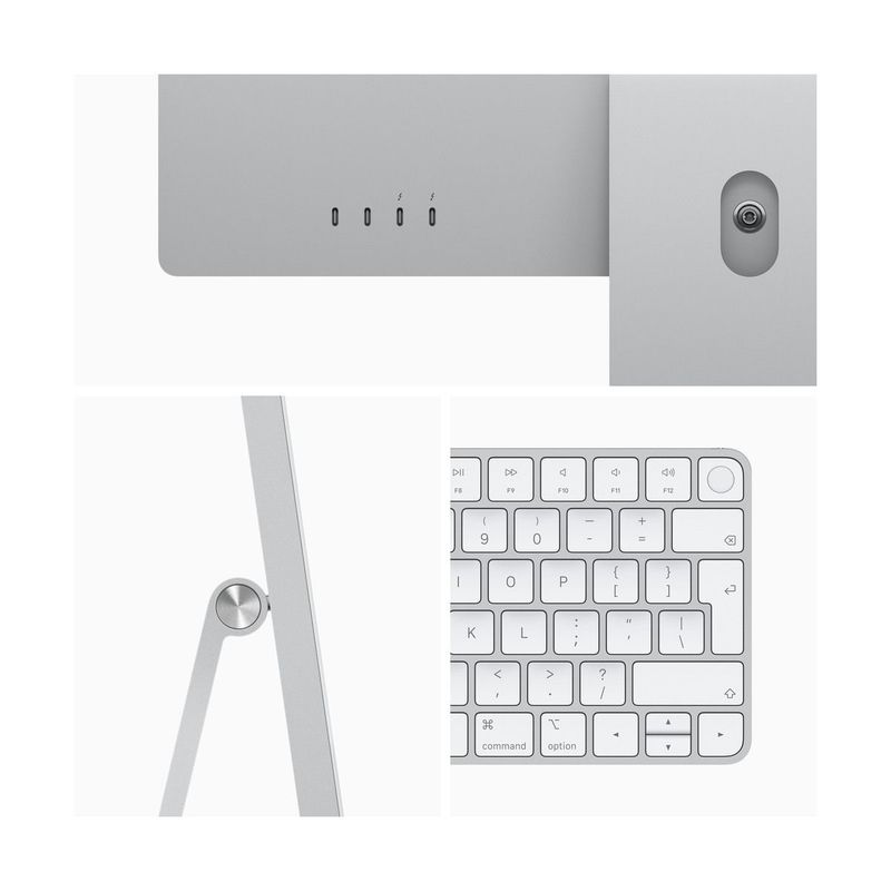 AppleiMacSistemPCAllinOne24M18GB256GBSSD8‑coreCPU7coreGPUSilver