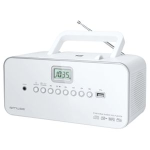 MUSE M-28 RDW Radio Portabil CD Player