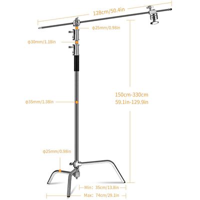 Fancier CS-330 Professional C-stand
