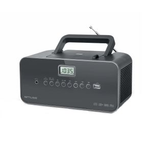 Muse M-28 DG Radio Portabil CD/MP3 Player cu USB Gri