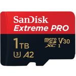 SanDiskExtremeProCardMemorieMicroSDXC1TBV30A2170MBs