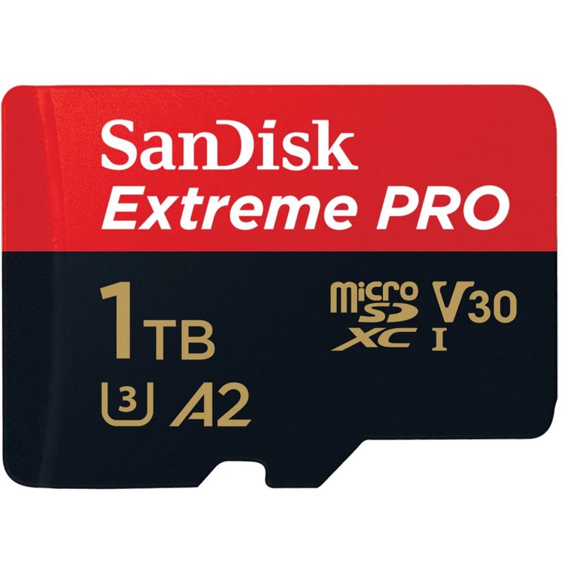 SanDiskExtremeProCardMemorieMicroSDXC1TBV30A2170MBs