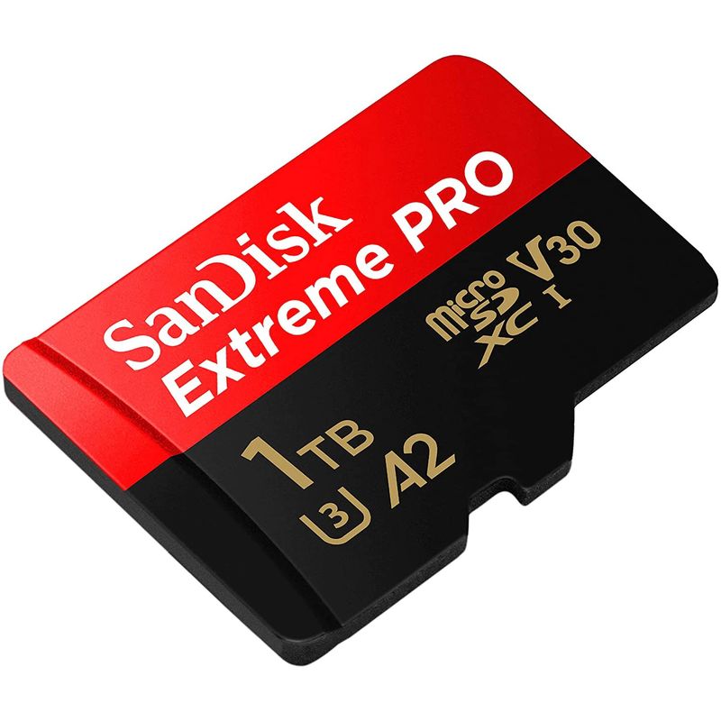 SanDiskExtremeProCardMemorieMicroSDXC1TBV30A2170MBs