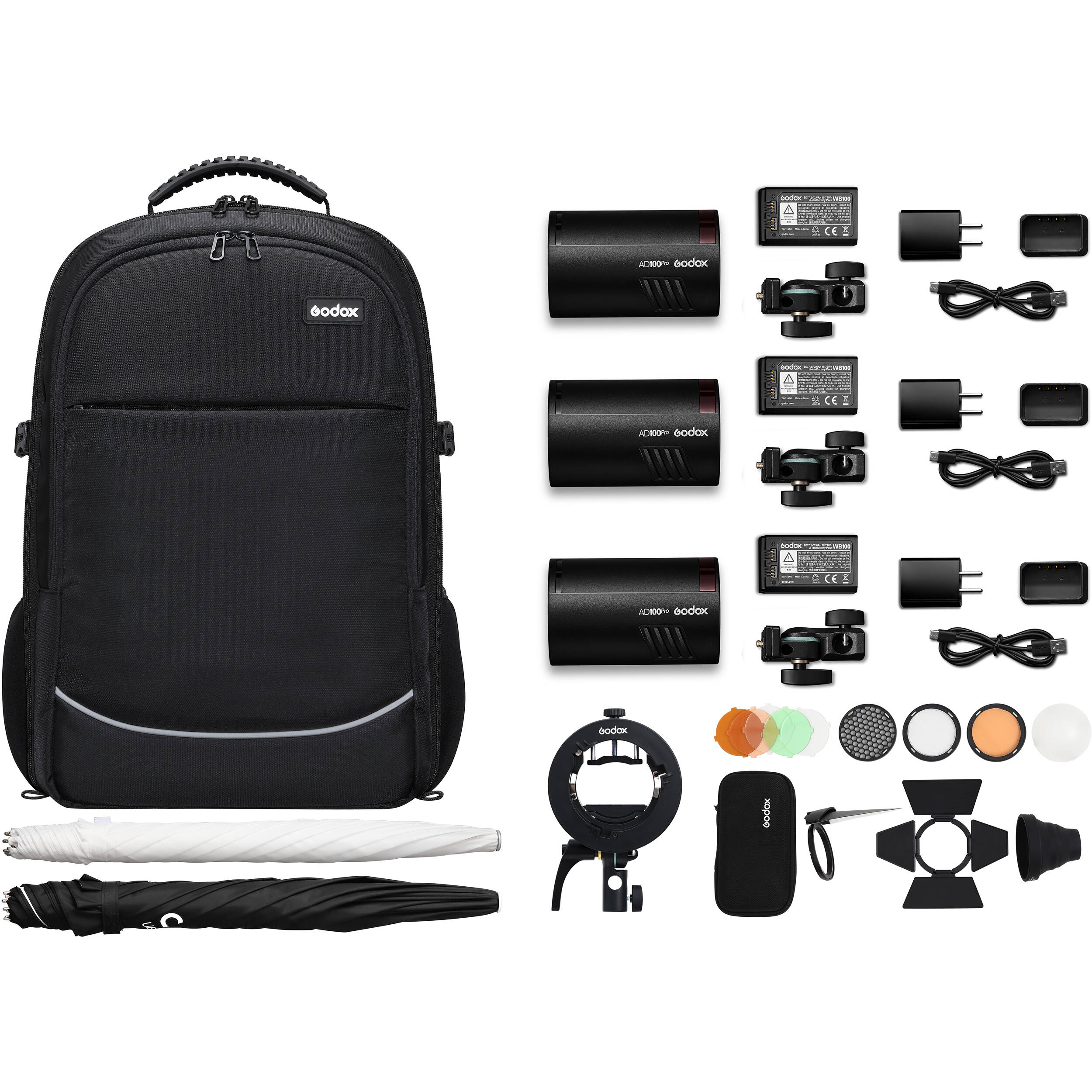 Godox AD100pro K3 Kit Blit