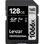 Lexar Professional Card de Memorie SDXC 128GB UHS-I 1066x V30