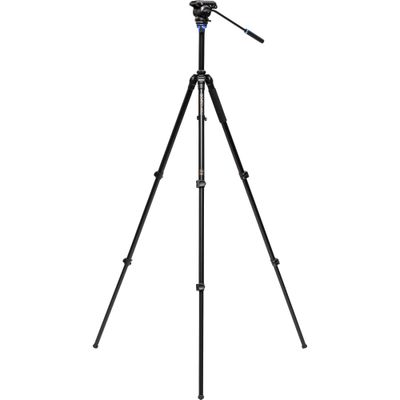 Benro A2573FS4PRO Kit Trepied Aluminiu si Cap Fluid Video S4Pro