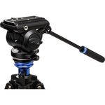 BenroA2573FS4PROKitTrepiedAluminiusiCapFluidVideoS4Pro