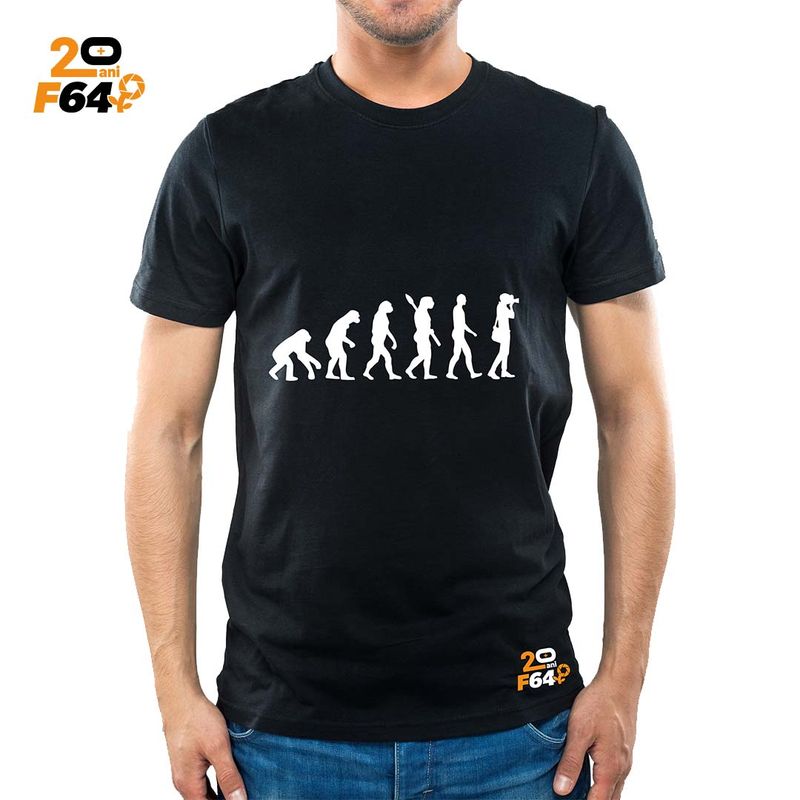 Tricou-Evolutie-M-Negru-