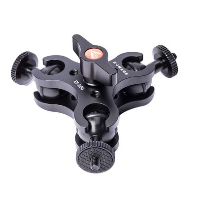 E-Image EI-A80 Magic Arm cu 3 Capete cu Surub 1/4"