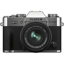 Fujifilm X-T30 II Aparat Foto Mirrorless Kit cu Obiectiv XC 15-45mm Silver