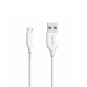 Anker PowerLine Cablu Micro USB  1 Metru Alb