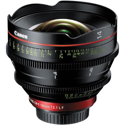Canon CN-E 14mm T3.1 L F Obiectiv Cinematic Montura EF