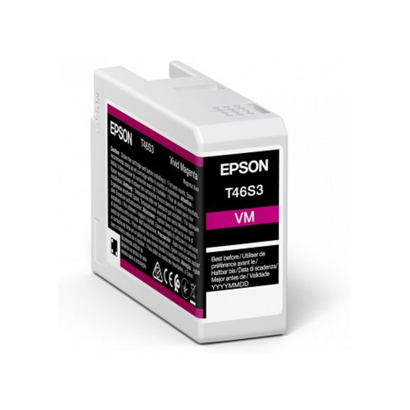 EpsonT46S3UltraChromePro10VividMagentaCartusCerneala25mlpentruSureColorSCP700