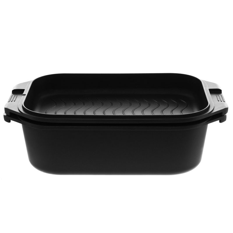 Smile SBR2 Vas Termorezistent 7 litri 2 Metode de Gatit Whitford Xylan Plus Inductie F64.ro