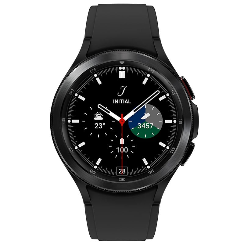 Samsung Galaxy Watch 4 Smartwatch Classic 46 mm LTE Stainless Steel Negru