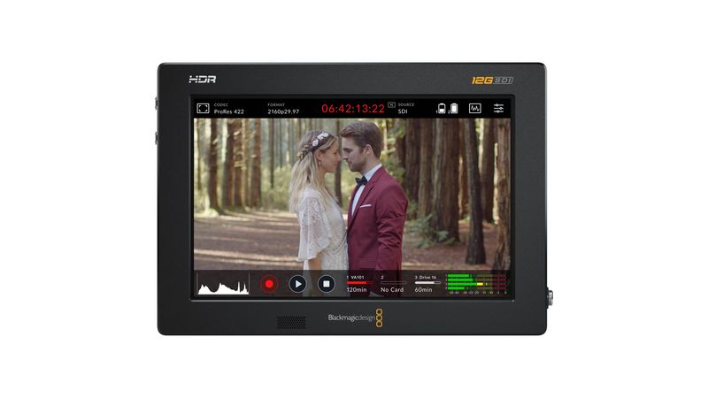 Blackmagic Design Video Assist 7”12G HDR Blackmagic Design Video Assist 7'' 12G HDR & Azden