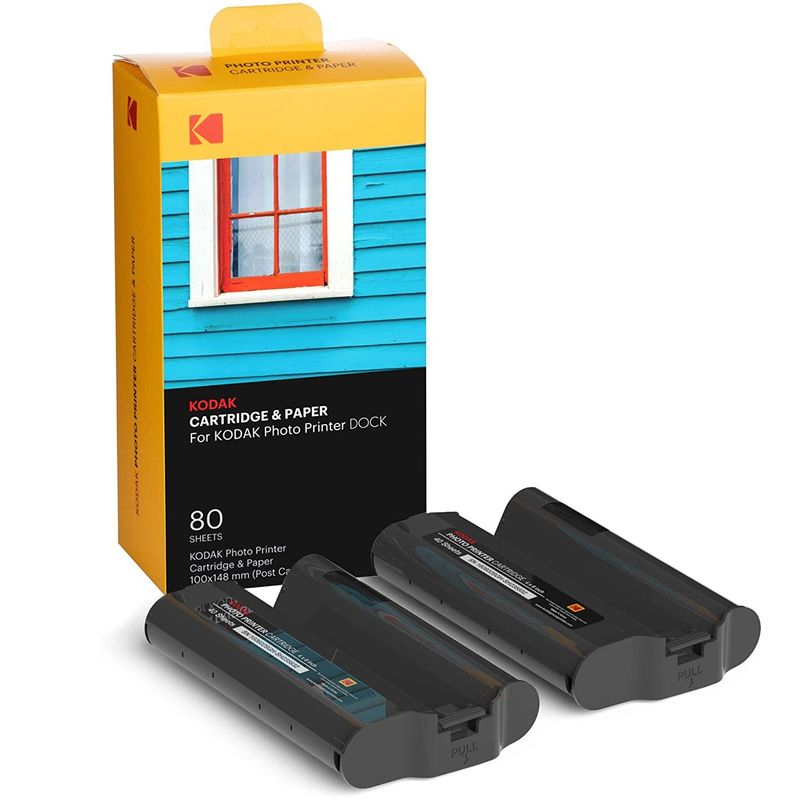 Kodak-Cartus-si-Hartie-pentru-Imprimanta-Foto-Kodak-Dock-10x15-80-buc