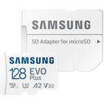 SamsungEvoPlusMBMC128KAEUCarddeMemorieMicroSDXC128GB130MBsAdaptorSDInclus
