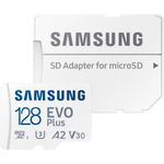 Samsung-Evo-Plus--MB-MC128KA-EU-Card-de-Memorie-Micro-SDXC-128GB-130MB-s--Adaptor-SD-Inclus
