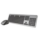 Trust Raza Silent Kit Tastatura si Mouse Wireless