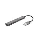 Trust Halyx Aluminium Mini USB Hub 4 Porturi