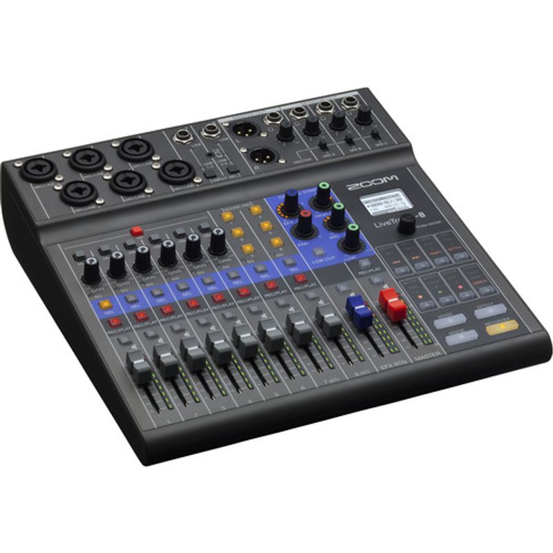 ZoomLiveTrakL8MixerDigitalPortabilcu8CanalesiRecorderMultitrack2