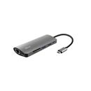 Trust Dalyx 7in1 Adaptor Multiport USB-C Negru