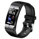 Maxcom FW34 Bratara Fitness Silver Bratara Silicon Negru