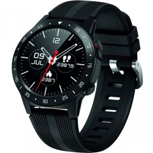 Maxcom FW37 Argon Smartwatch  GPS Bratara TPU Negru