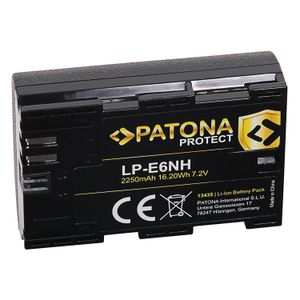 PATONA PROTECT Acumulator LP-E6NH pentru Canon EOS