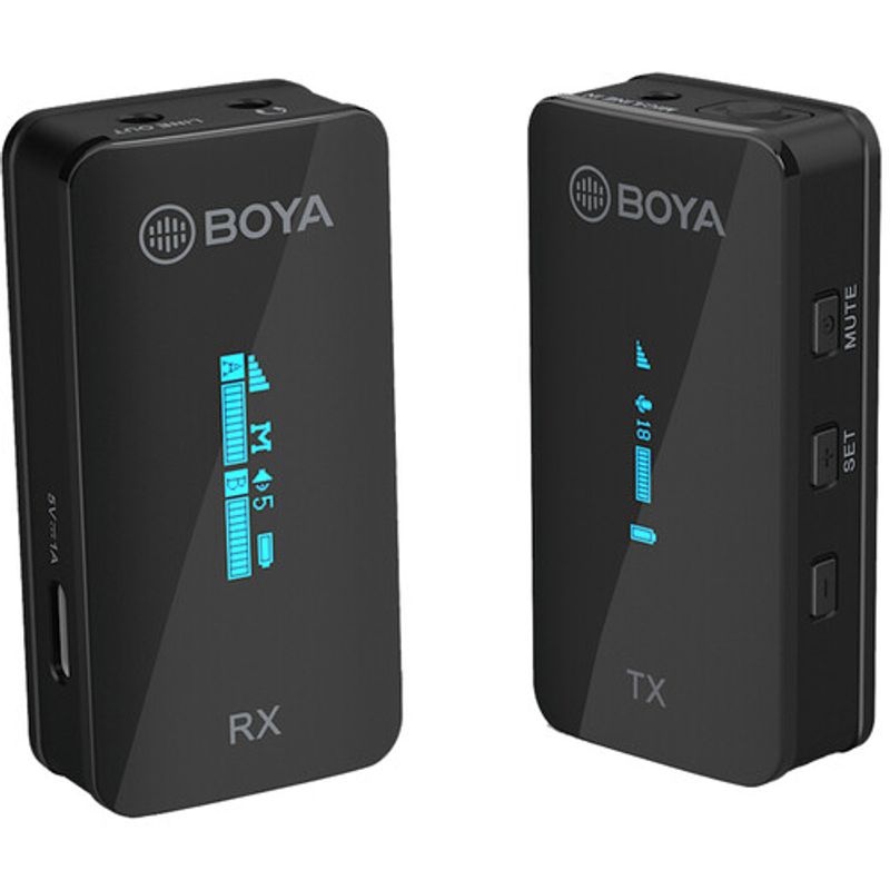Boya-BY-XM6-S1-Linie-Wireless-cu-Lavaliera--TX-RX-.1