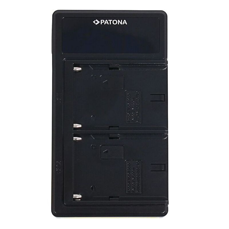 Patona-Incarcator-Dual-LED-USB-Replace-Sony-NP-FM50-NP-F550-NP-F750-NP-F970.1