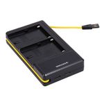 PatonaIncarcatorDualLEDUSBReplaceSonyNPFM50NPF550NPF750NPF9703
