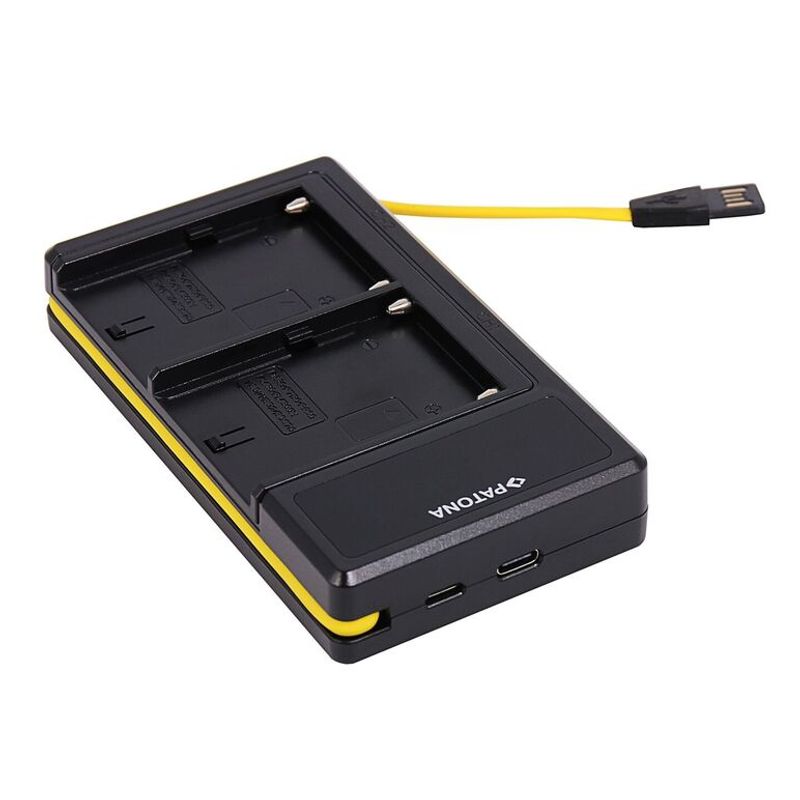 Patona-Incarcator-Dual-LED-USB-Replace-Sony-NP-FM50-NP-F550-NP-F750-NP-F970.3