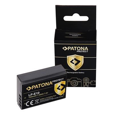 Patona Protect Premium Acumulator pentru Canon LP-E10 LPE10