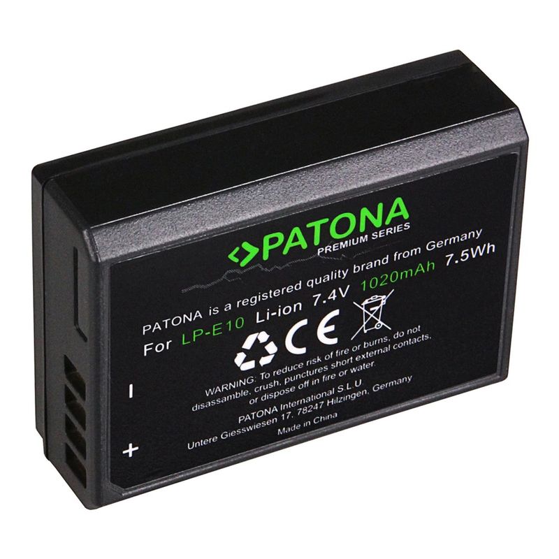 Patona-Acumulator-Premium-pentru-Canon-LP-E10-LPE1