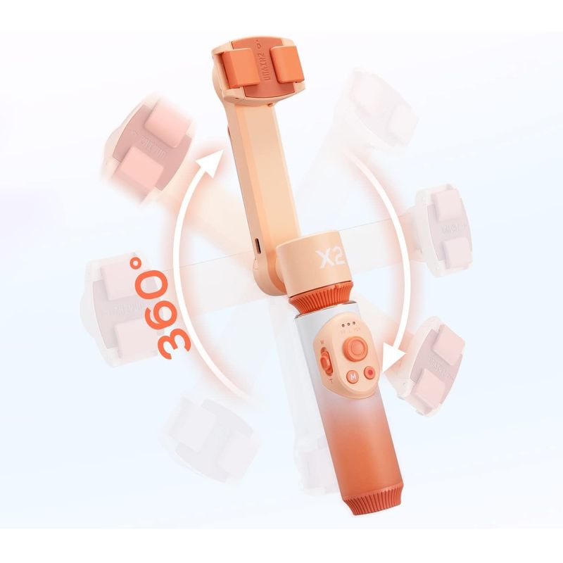 ZhiyunTechSmoothX2StabilizatorGimbalpentruSmartphoneOrange