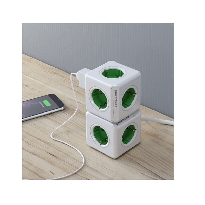 Allocacoc-1300GN-DEEXPC-Prelungitor-PowerCube-Extended-5-Prize-Cablu-1.5-m-Green.2