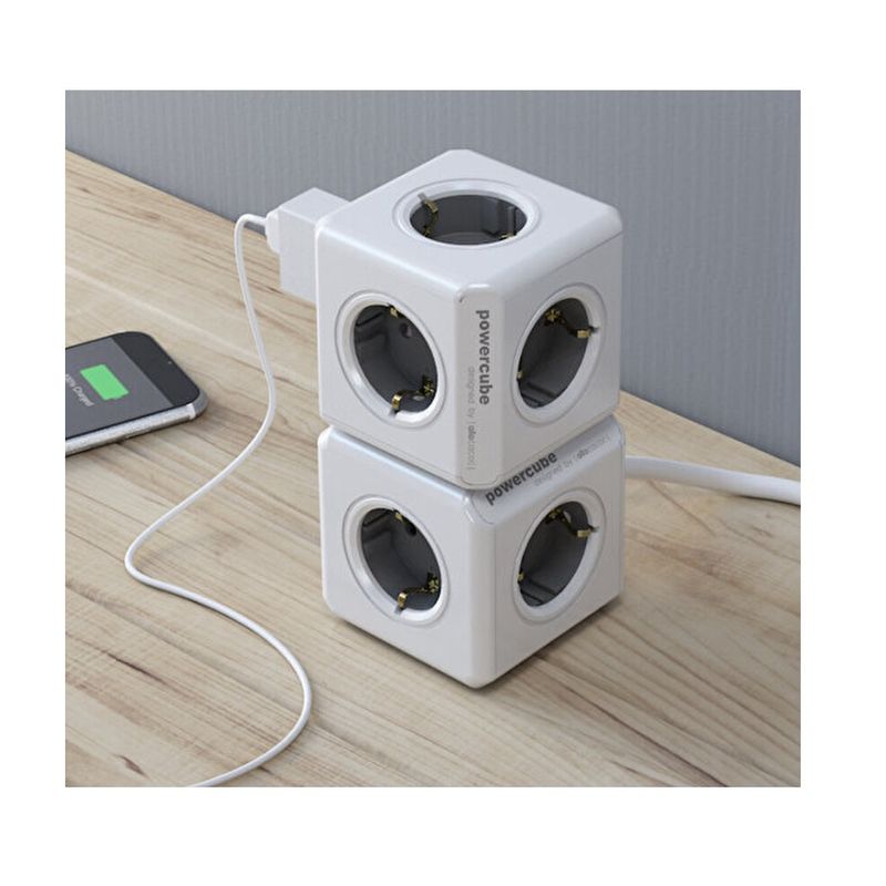 Allocacoc-1300GY-DEEXPC-Prelungitor-PowerCube-Extended-5-Prize-Cablu-1.5-m-Grey.2
