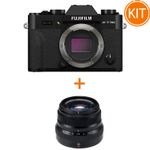 Kit Fujifilm X-T30 II Aparat Foto Mirrorless Black Body + Obiectiv Fujifilm 35mm F2 R WR XF