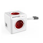 Allocacoc-1402RD-DEEUPC-Prelungitor-PowerCube-Extended-USB-DE-Red.1