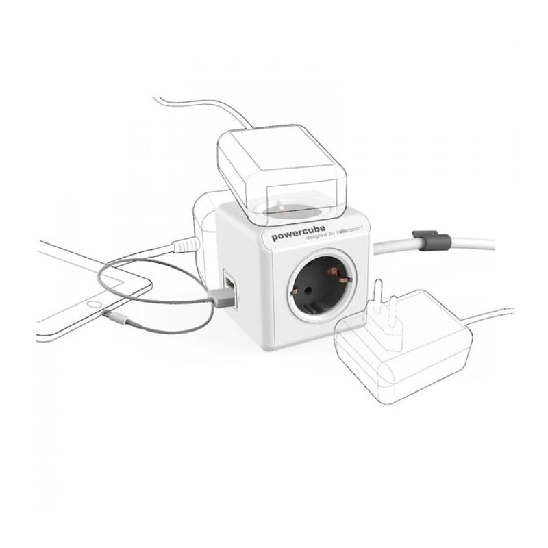 Prelungitor-Allocacoc-1407-DEEUPC-PowerCube-Extended-USB-Cablu-3-m-DE.2