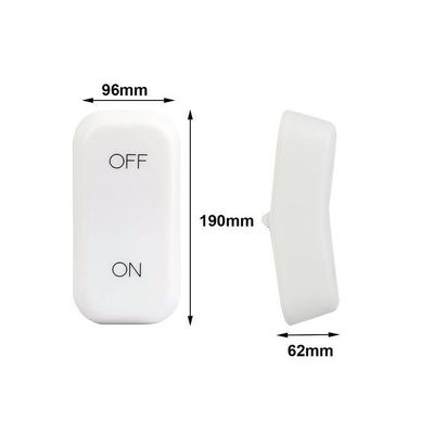 Allocacoc DH0069/CONOFF Lampa cu LED si Sistem ON / OFF Alb Rece