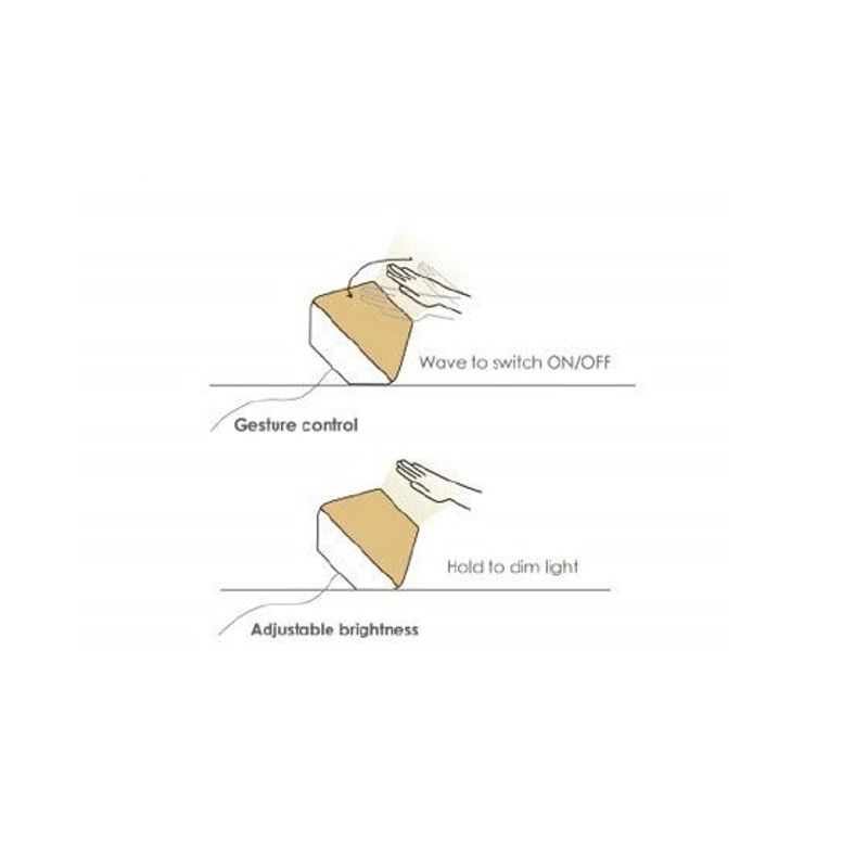 Allocacoc10420GWLightShadeTulipVeiozacuPiciorAjustabilGri2