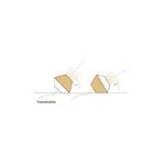 Allocacoc10420GWLightShadeTulipVeiozacuPiciorAjustabilGri23