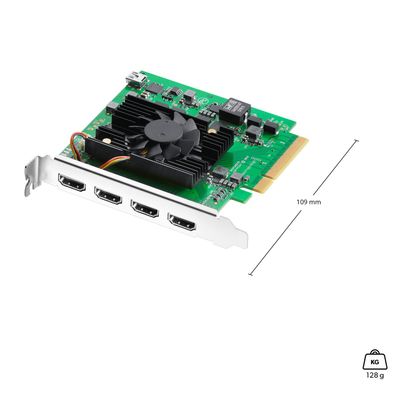 Blackmagic Design DeckLink Quad Placa de Captura HDMI Recorder