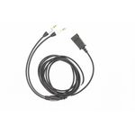 Tellur-Cablu-Adaptor-QD-la-2-x-Jack-3.5mm-2.2m-Negru