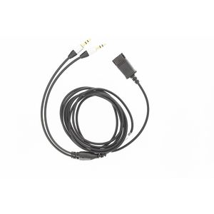 Tellur Cablu Adaptor QD la 2 x Jack 3.5mm 2.2m Negru