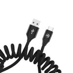 Tellur-Cablu-Extensibil-USB-A-la-Type-C-3A-1.8m-Negru