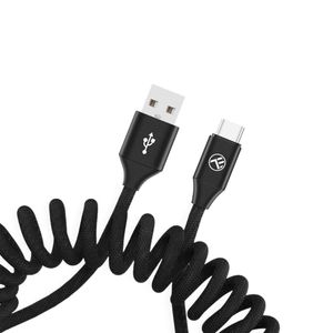 Tellur Cablu Extensibil USB A la Type-C 3A 1.8m Negru